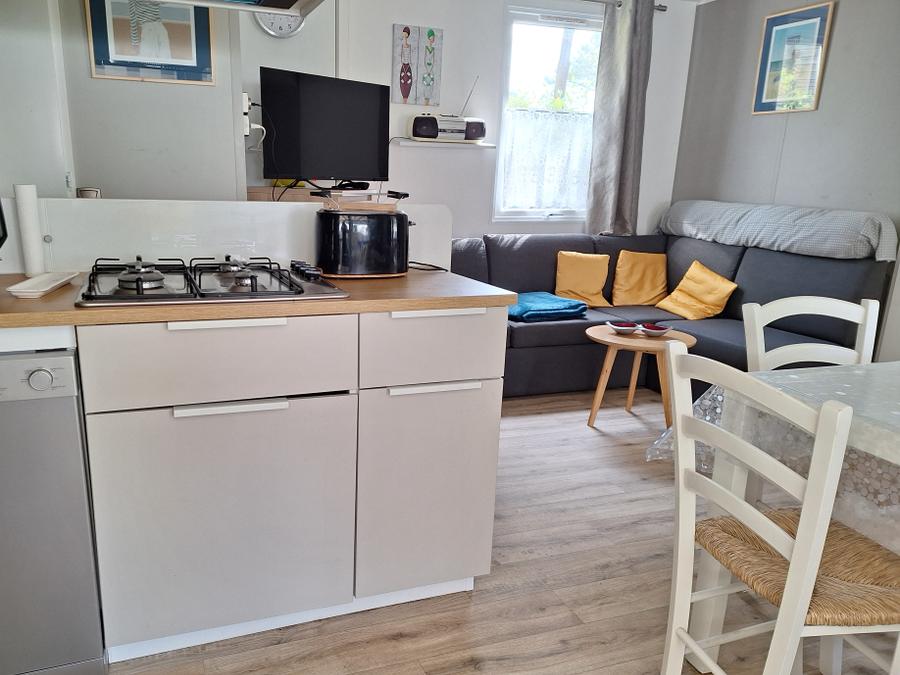 Mobilhome 6 personnes - Mobil home 003 - 3 chambres - 2 SDB 4
