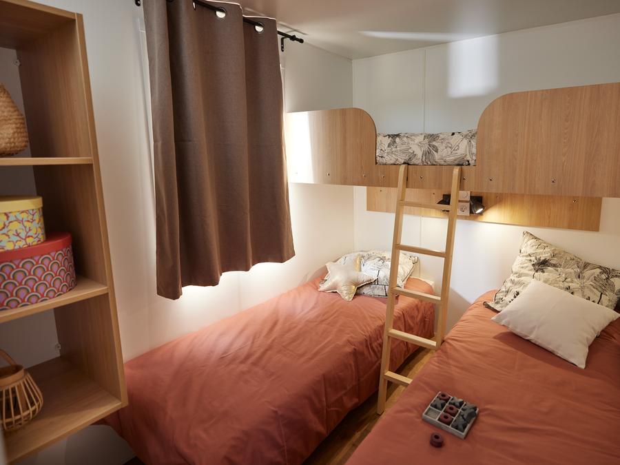 Mobilhome 5 personnes - Mobil home 152 - 2 chambres - 1SDB 1