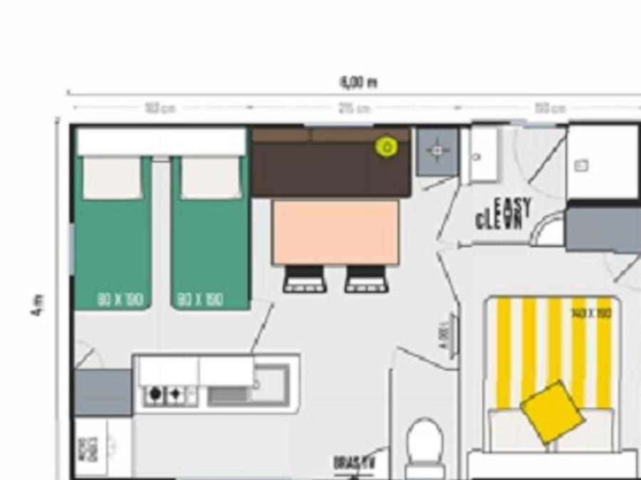 Mobilhome 4 personnes -