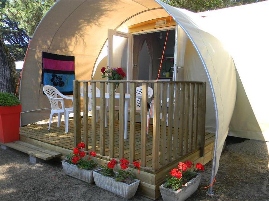 Hébergement 4 personnes - Coco sweet- Kon Tiki - 2 chambres - 16m² 4 pers 12