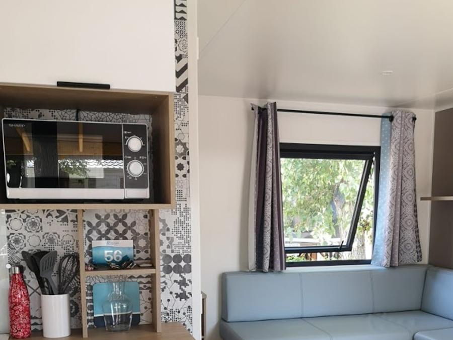Mobilhome 6 personnes - Mobil-home Riviera Lodge - 3 chambres - 32m² 6 pers 6