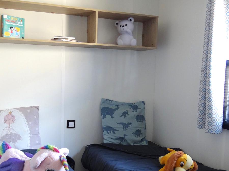 Mobilhome 6 personnes - Mobil-home Riviera Lodge - 3 chambres - 32m² 6 pers 13