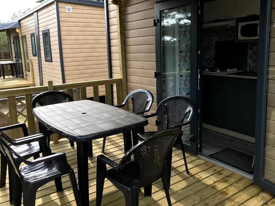 Mobilhome 6 personnes - Mobil-home Riviera Lodge - 3 chambres - 32m² 6 pers 8