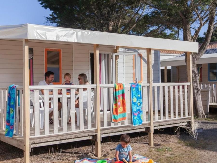 Mobilhome 4 personnes - Mobil-home Moana - 2 chambres - 28m² 4 pers 11