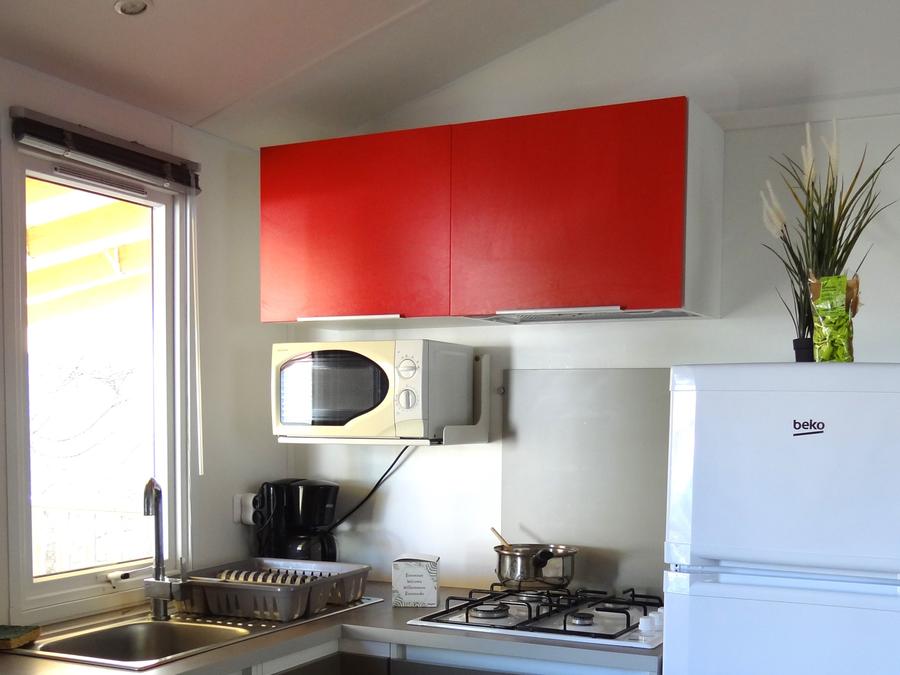 Mobilhome 4 personnes - Mobil-home Moana - 2 chambres - 28m² 4 pers 1