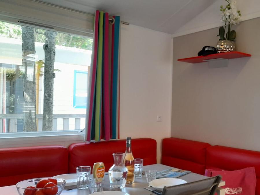 Mobilhome 4 personnes - Mobil-home Moana - 2 chambres - 28m² 4 pers 3