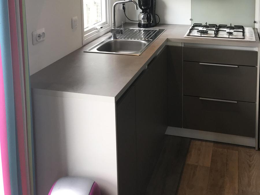 Mobilhome 4 personnes - Mobil-home Moana - 2 chambres - 28m² 4 pers 21
