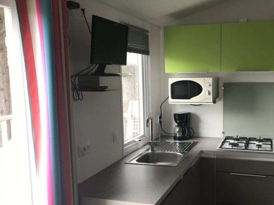 Mobilhome 4 personnes - Mobil-home Moana - 2 chambres - 28m² 4 pers 13