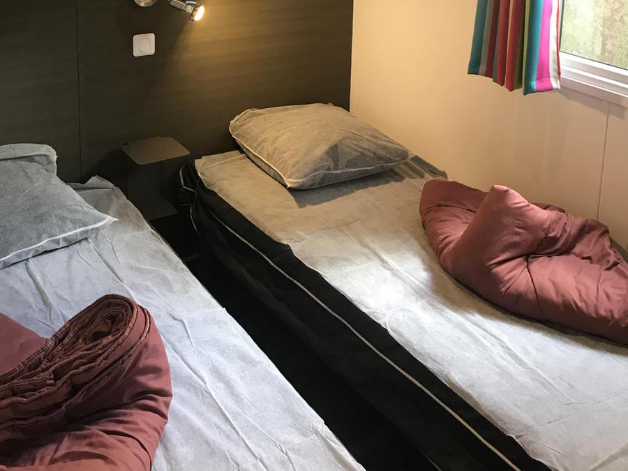 Mobilhome 4 personnes - Mobil-home Moana - 2 chambres - 28m² 4 pers 20