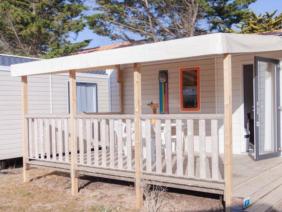 Mobilhome 4 personnes - Mobil-home Moana - 2 chambres - 28m² 4 pers 5