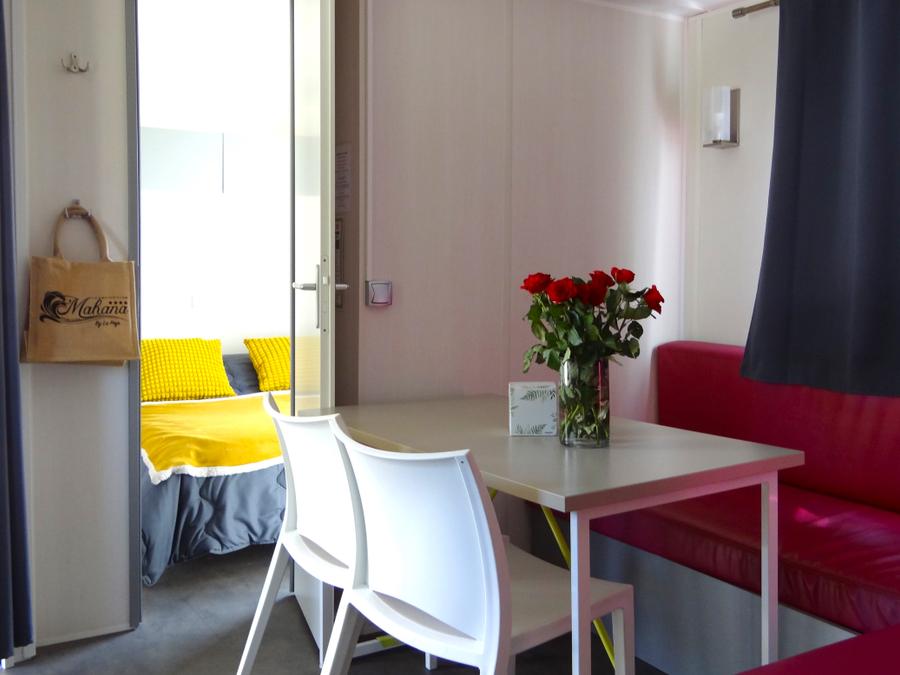 Mobilhome 4 personnes - Mobil-home Tahia (M) - 2 chambres - 28m² 4 pers 1