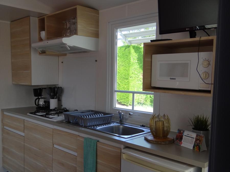 Mobilhome 4 personnes - Mobil-home Tahia (M) - 2 chambres - 28m² 4 pers 2