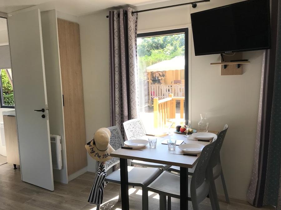 Mobilhome 4 personnes - Mobil-home Timoé Lodge - 2 chambres - 29.50m² 4 pers 5
