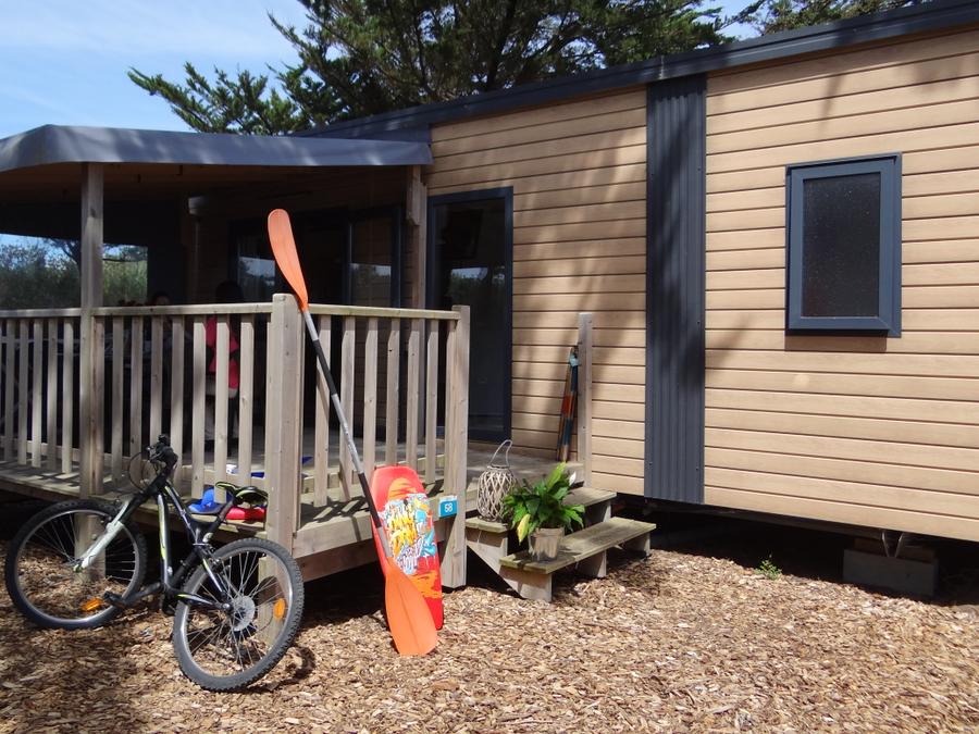 Mobilhome 4 personnes - Mobil-home Timoé Lodge - 2 chambres - 29.50m² 4 pers 0