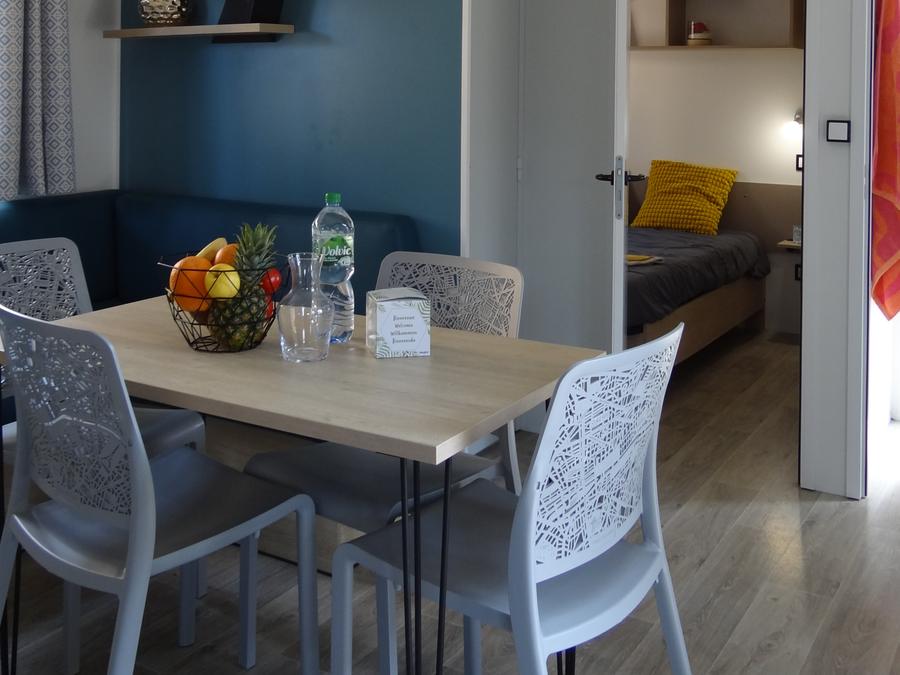Mobilhome 4 personnes - Mobil-home Timoé Lodge - 2 chambres - 29.50m² 4 pers 3