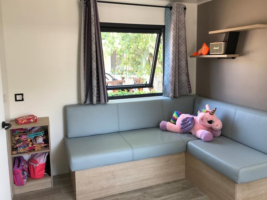 Mobilhome 4 personnes - Mobil-home Timoé Lodge - 2 chambres - 29.50m² 4 pers 11