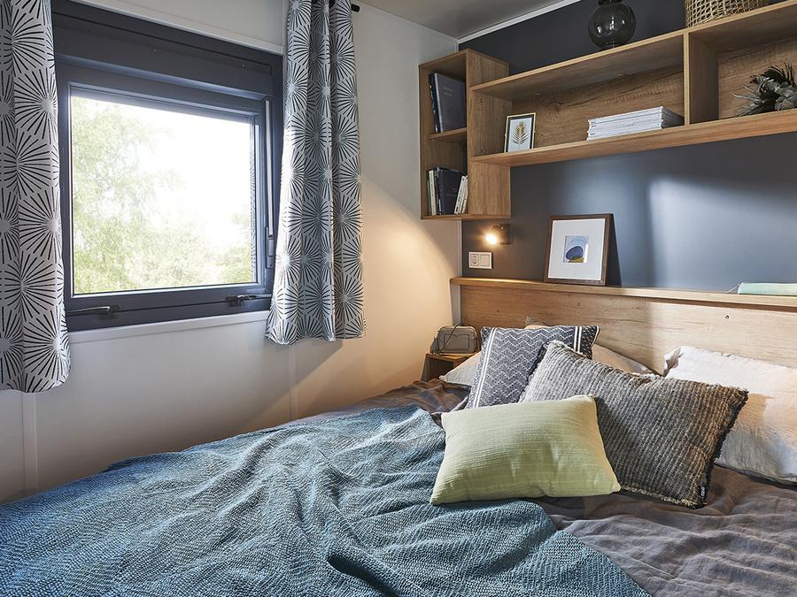 Mobilhome 12 personnes - Mobile Home Tropical Lodge Family AVEC JACUZZI- 36.80 m²/MH - 6 Ch/12 pers - TRIBU XXL 12 pers 7