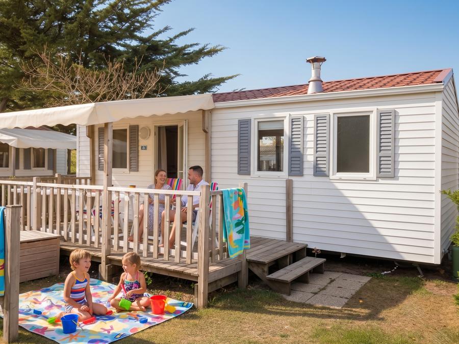 Mobilhome 4 personnes - OHANA - TV 7
