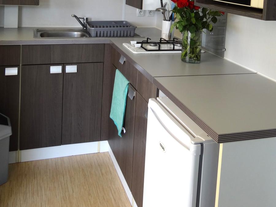 Mobilhome 2 personnes - Mobil-home Nai'A - 1 chambre - 20m² 2 pers 18