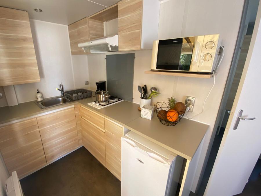 Mobilhome 2 personnes - Mobil-home Nai'A - 1 chambre - 20m² 2 pers 16