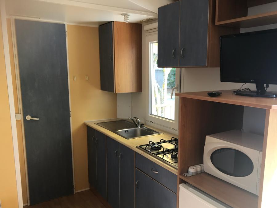 Mobilhome 4 personnes - Mobil-home Ohana - 2 chambres - 28 m² 4 pers 6
