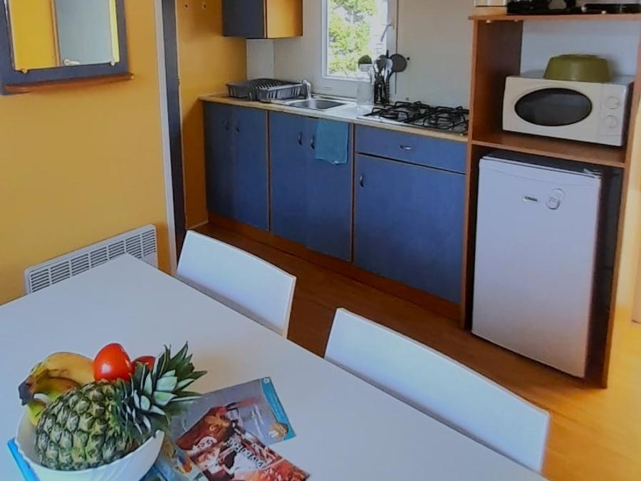 Mobilhome 4 personnes - Mobil-home Ohana - 2 chambres - 28 m² 4 pers 1