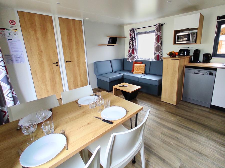 Mobilhome 5 personnes - Privilège N°1 32m² 1 Salle de bain 1