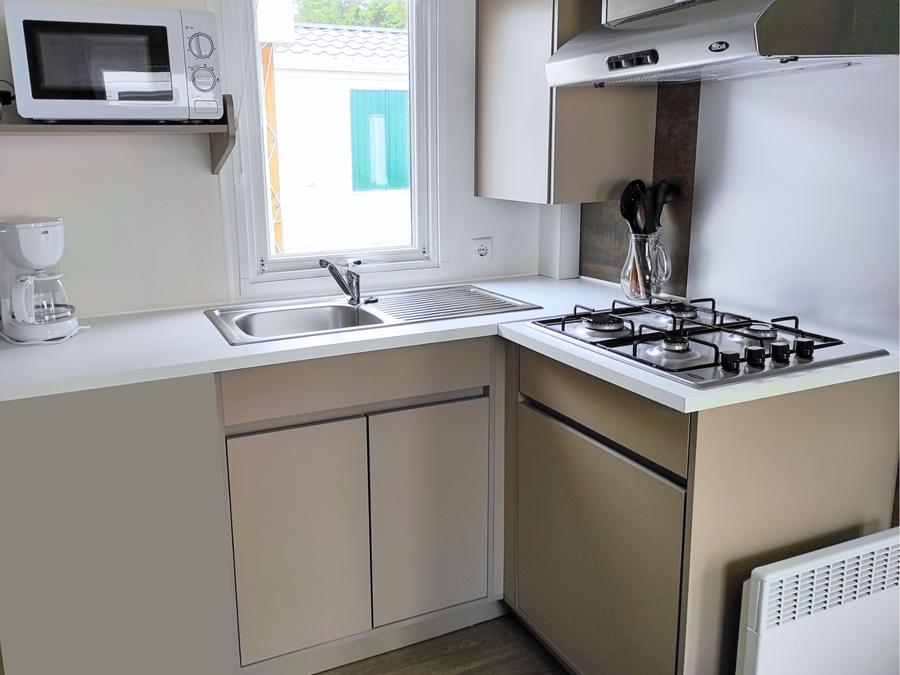 Mobilhome 5 personnes - Oasis Ti Confort 2 chambres 26m² 2