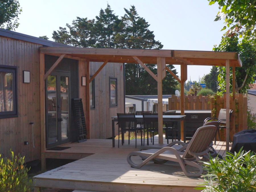 Mobilhome 6 personnes - Mobil home Privilège 3 37m² 2 salles de bain avec Spa 0