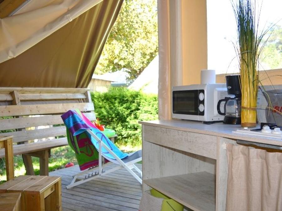 Bungalow toilé 4 personnes - Junior 2 chambres 17m² - sans sanitaires 2