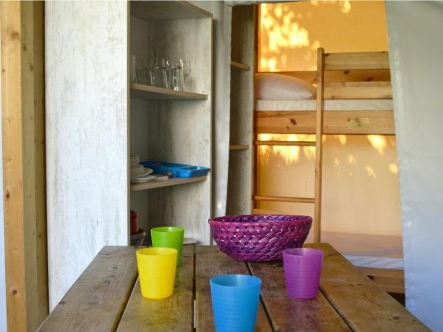 Bungalow toilé 4 personnes - Junior 2 chambres 17m² - sans sanitaires 3