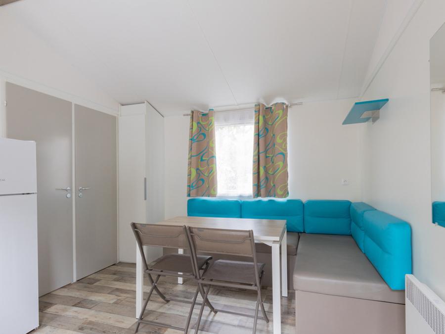 Mobilhome 5 personnes - IBIZA 27m² - 2 chambres avec terrasse bois 6