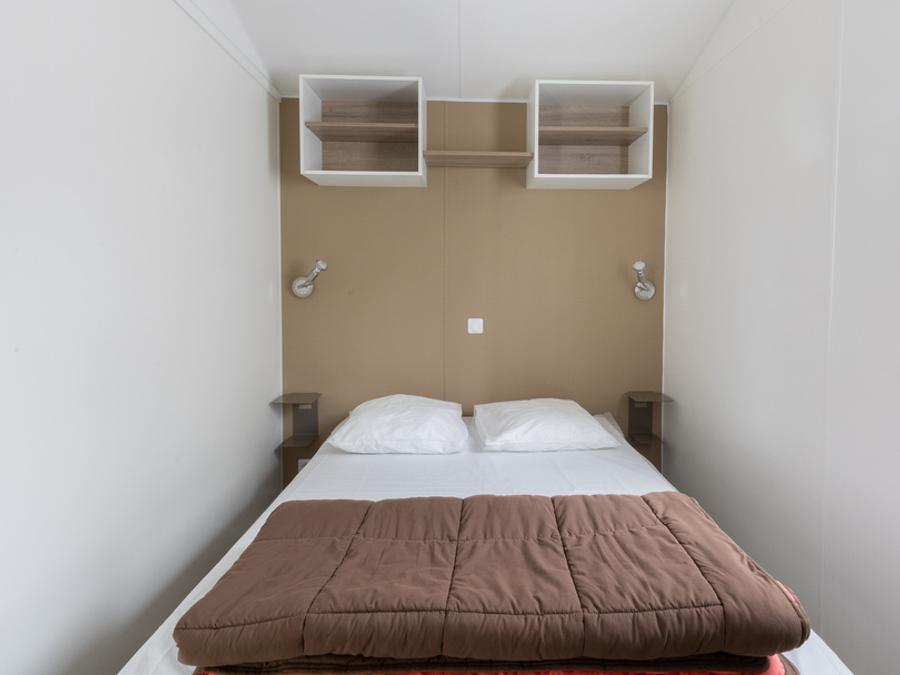 Mobilhome 5 personnes - IBIZA 27m² - 2 chambres avec terrasse bois 5