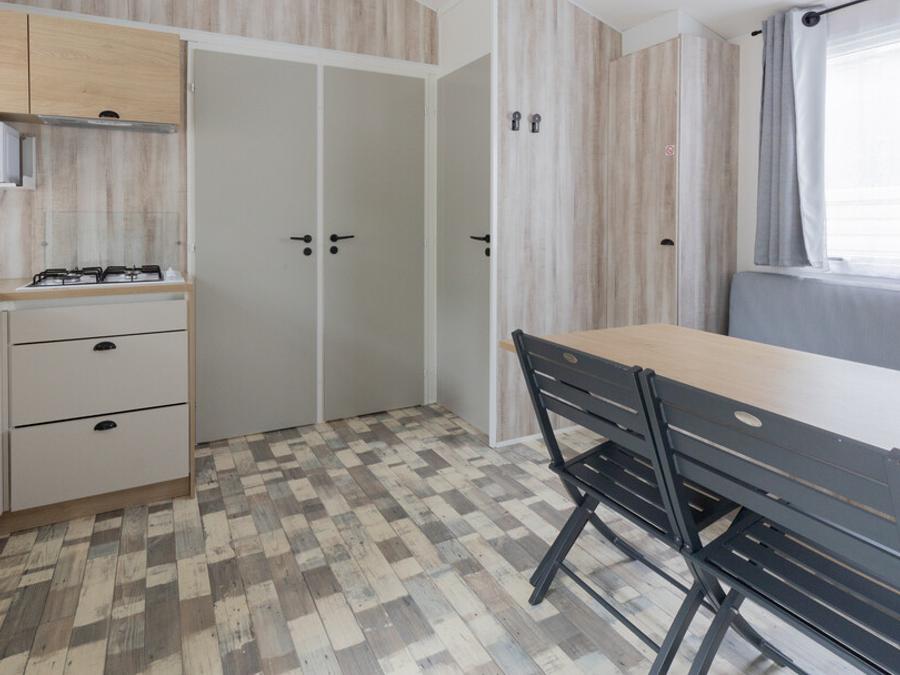 Mobilhome 6 personnes - BERMUDES 31.50m² - 3 chambres - 6 personnes, avec terrasse bois 8