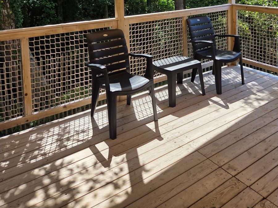 Lodge 5 personnes - C- Lodge Pilotis - 2 chambres 24m² avec terrasse couverte 1