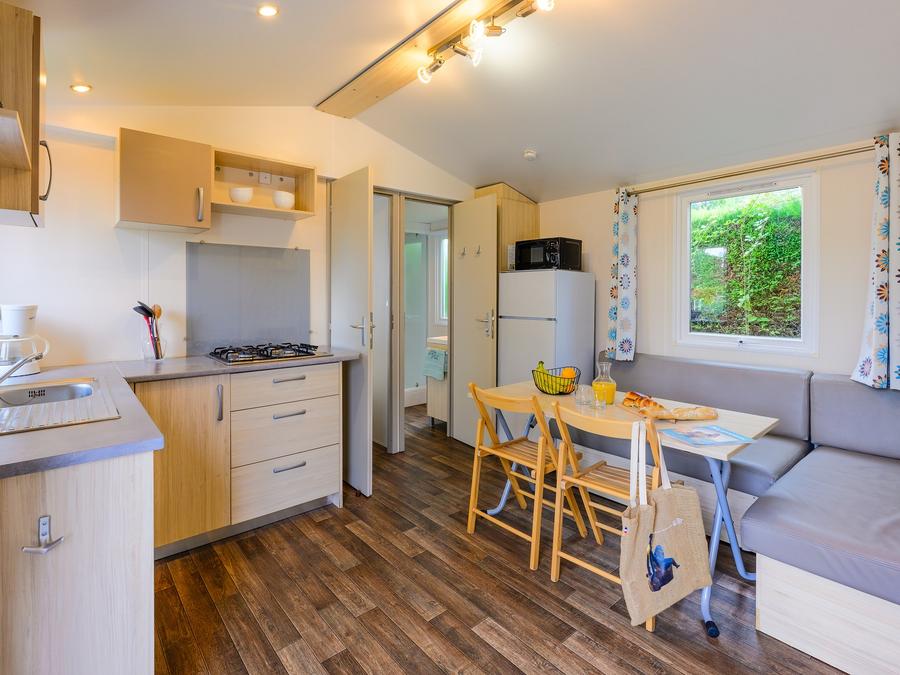 Mobilhome 4 personnes - LOISIR CONFORT 2 ch. 4 pers. - 25m2 - terrasse parasol 1