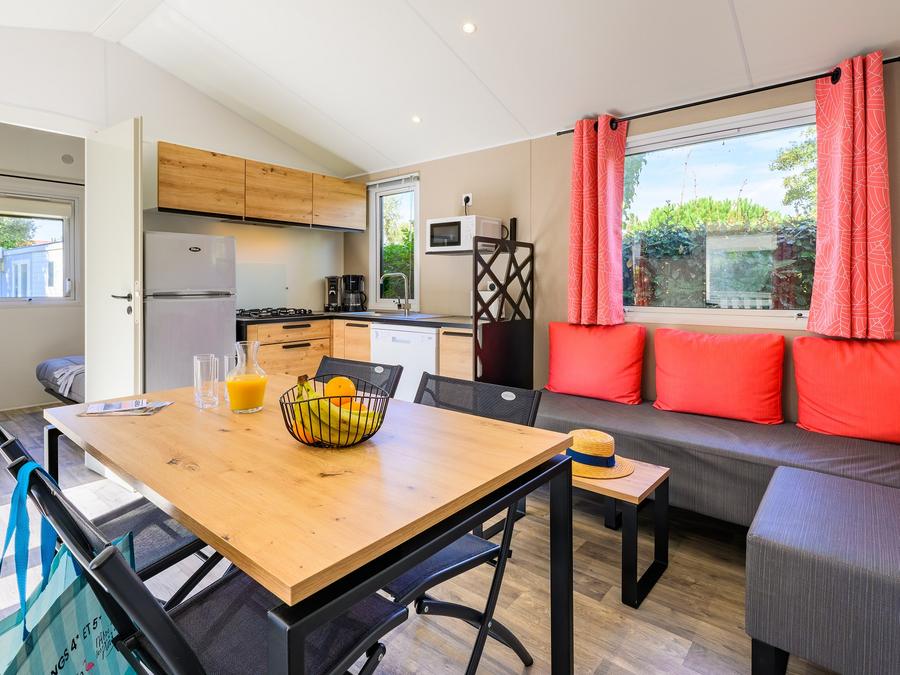 Mobilhome 4 personnes - SIGNATURE PRESTIGE 2 ch. 4 pers. - 34m2 - terrasse couverte 2