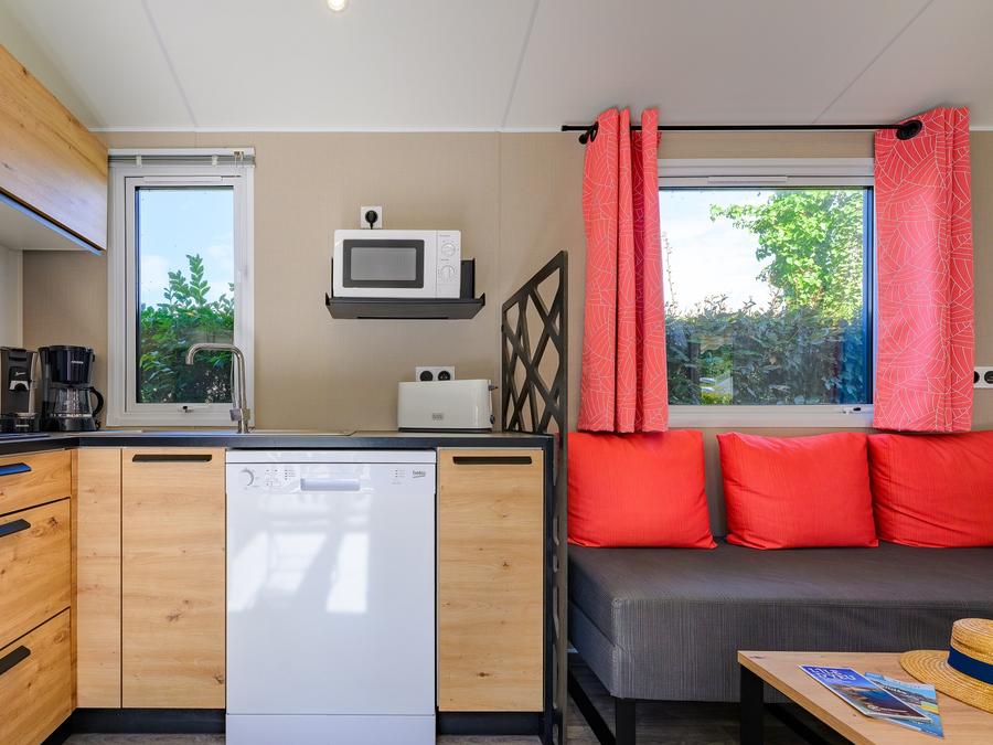 Mobilhome 4 personnes - SIGNATURE PRESTIGE 2 ch. 4 pers. - 34m2 - terrasse couverte 3