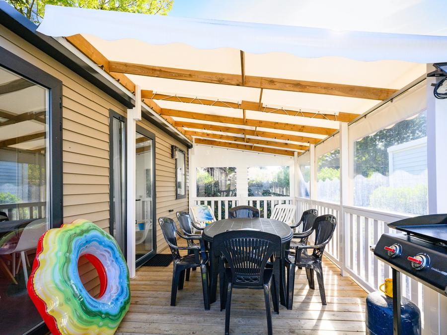 Mobilhome 6 personnes - SIGNATURE PRESTIGE 3 ch. 6 pers. - 36m2 - terrasse couverte 6 pers 0