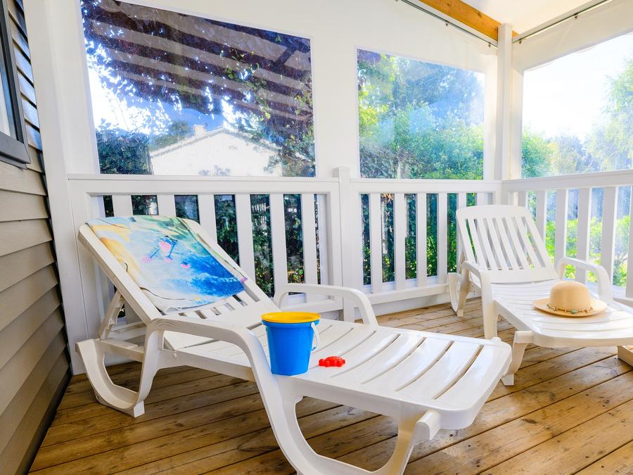 Mobilhome 6 personnes - SIGNATURE PRESTIGE 3 ch. 6 pers. - 36m2 - terrasse couverte 6 pers 1