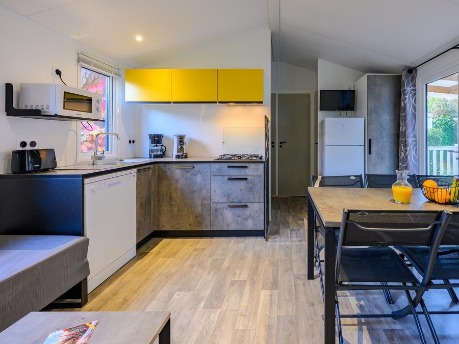 Mobilhome 8 personnes - SIGNATURE PRESTIGE 4 ch. 8 pers. - 40m2 - terrasse couverte 2
