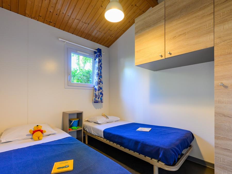 Chalet 4 personnes - D/ CHALET CONFORT 2ch. 4 pers. - 35m2 - terrasse intégrée 4