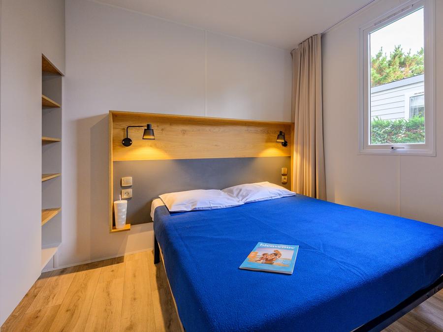 Mobilhome 6 personnes - D/ COTTAGE CONFORT 3ch. 6 pers. - 35m2 - terasse parasol 4