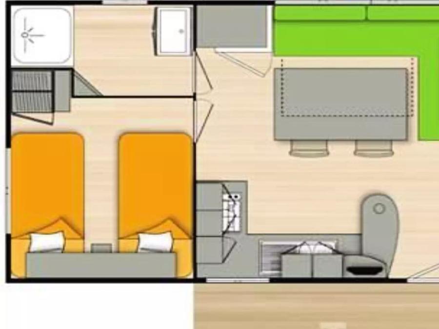 Mobilhome 6 personnes - Eco 3 Pièces 4/6 Personnes 3