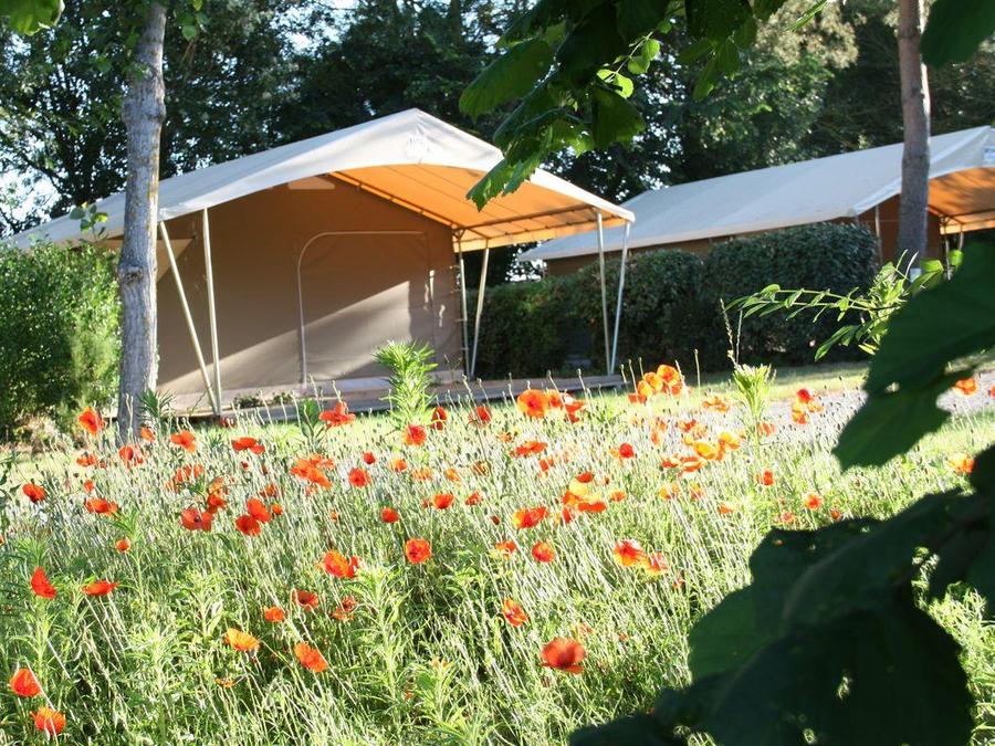Tente en toile et en bois 5 personnes - Le Lodge Canada 2ch. 5 pers 1