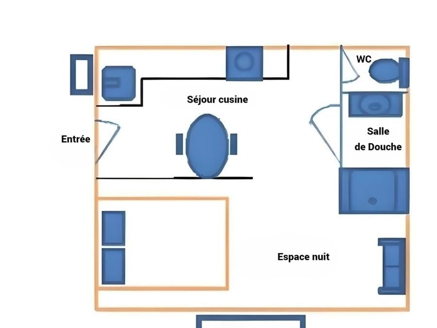 Gîte 2 personnes - B9 5