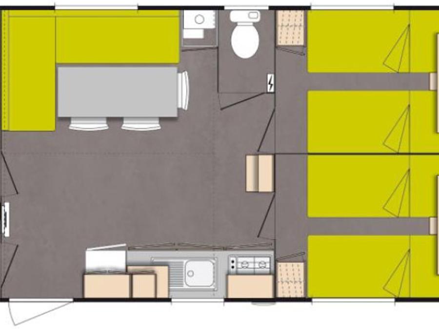 Mobilhome 6 personnes - O'Hara 834 6