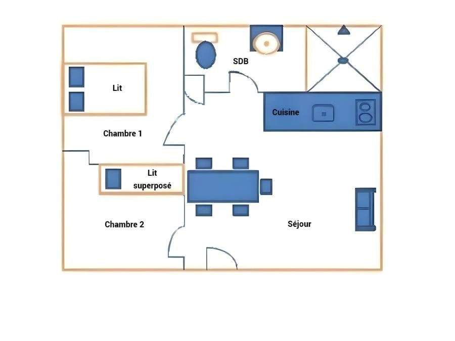 Gîte 2 personnes 3