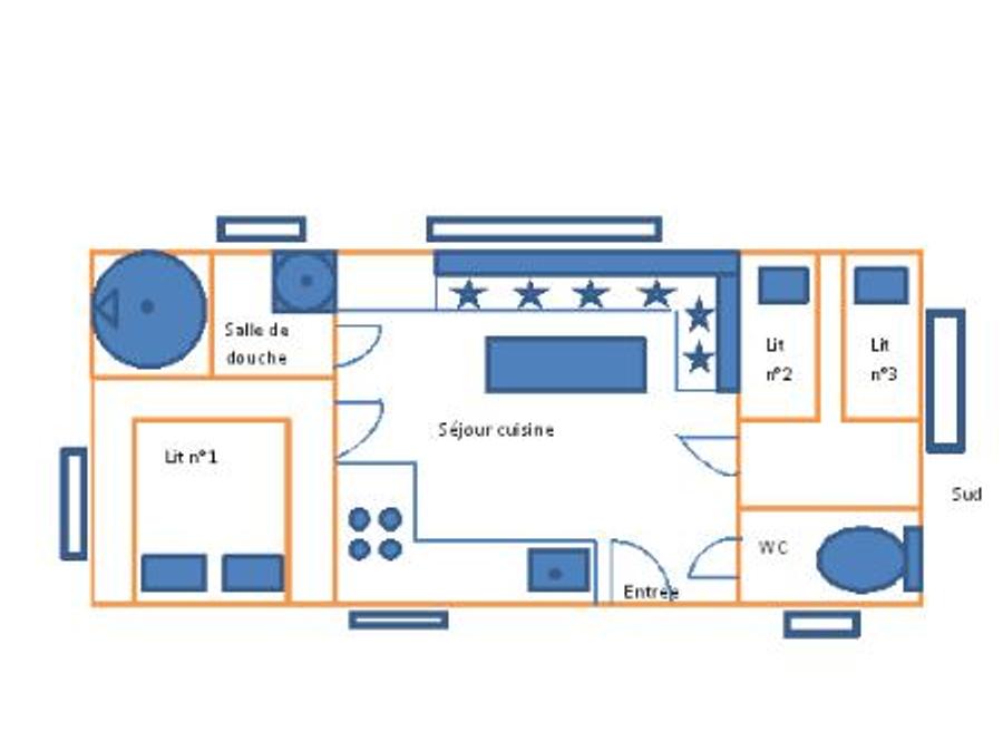 Mobilhome 4 personnes - SUPER VENUS 6