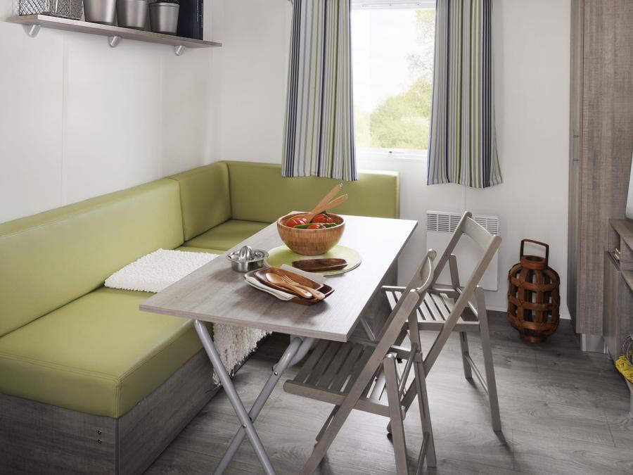 Mobilhome 4 personnes - MOBIL-HOME 2 CHAMBRES TERRASSE SEMI COUVERTE 4 pers 2
